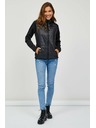 Sam 73 Schwarze leichte Steppjacke für Damen 73 Besd
