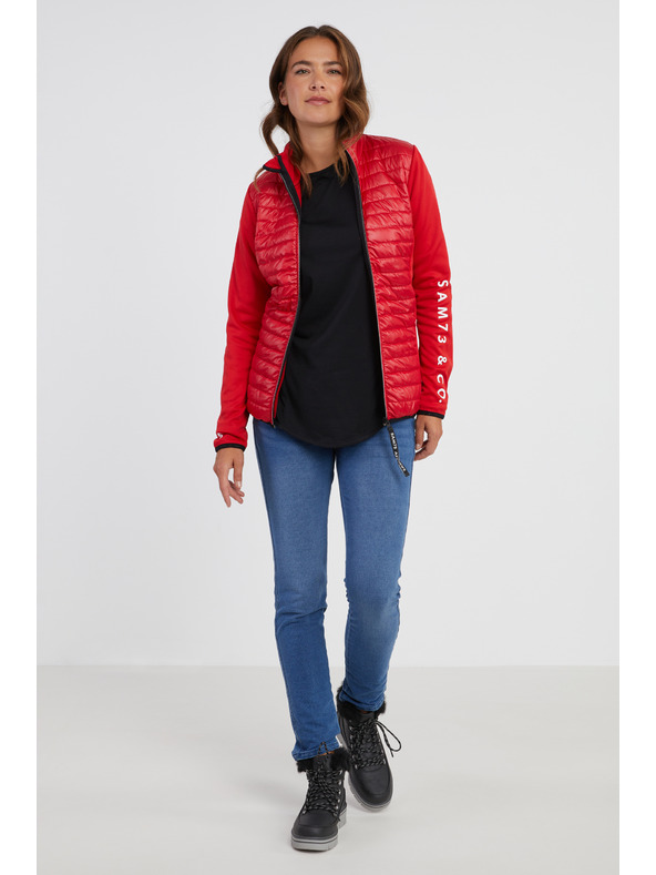 Sam 73 Rote, leichte Steppjacke für Damen SAM 73 Melman