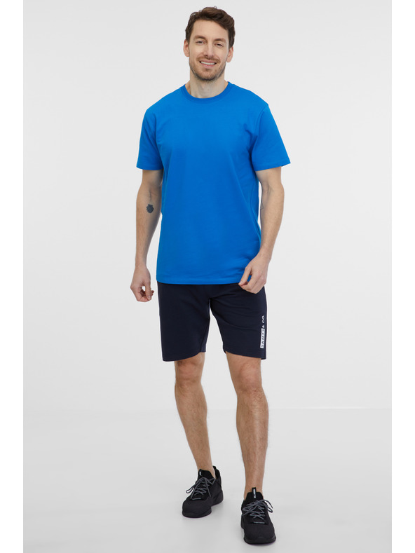 Sam 73 Blaues Herren-T-Shirt SAM 73 Goose