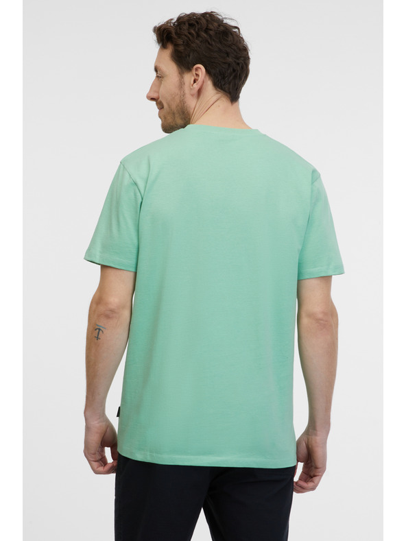 Sam 73 Hellgrünes Herren-T-Shirt SAM 73 Goose