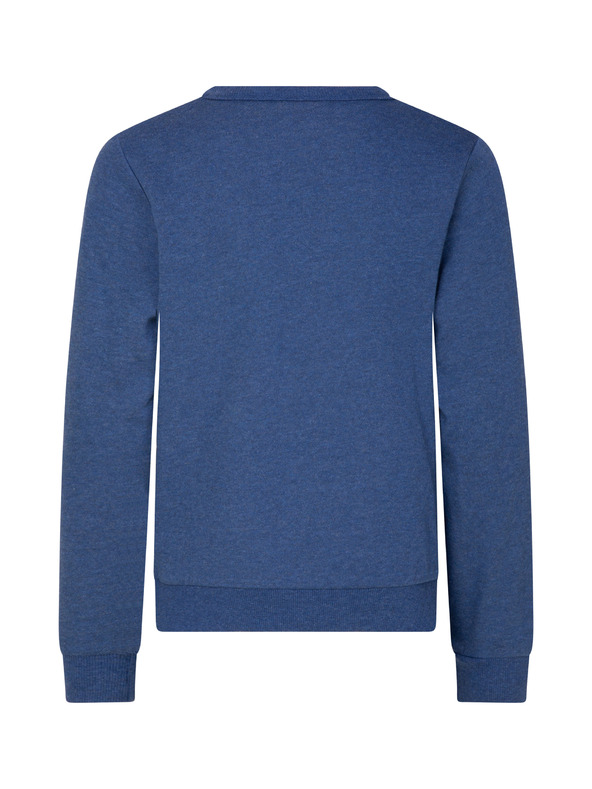 Sam 73 Dunkelblauer bedruckter Kapuzenpullover für Jungen SAM 73 Brandon