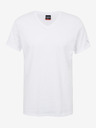 Sam 73 Weißes Herren-T-Shirt SAM 73 Blane