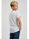 Sam 73 Weißes bedrucktes T-Shirt für Jungen SAM73 Scutum