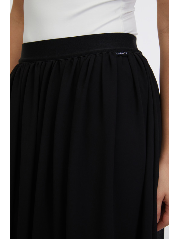 Sam 73 Schwarzer Damen-Midirock SAM 73 Evelina