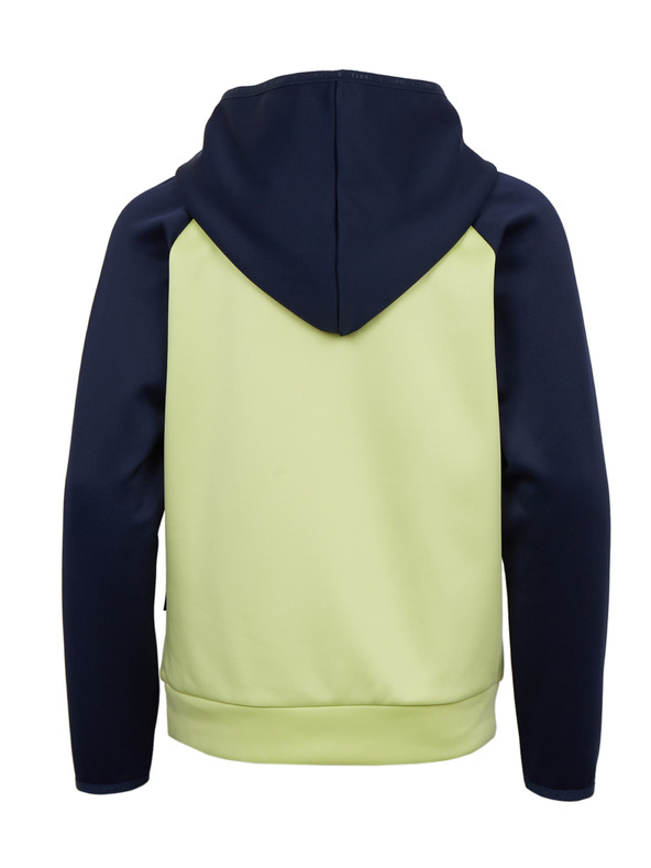 Sam 73 Blauer und gelber Kapuzenpullover für Jungen SAM73 Draco