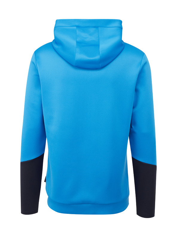 Sam 73 Blauer Herren-Kapuzenpullover mit Reißverschluss SAM 73 Emanuel