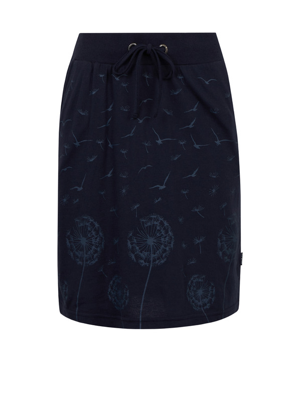 Sam 73 Dunkelblauer Damenrock mit Muster SAM 73 Lydia