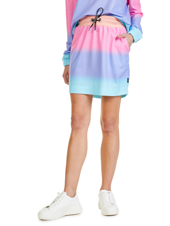 Sam 73 Rosa gestreifter Rock für Frauen SAM 73 Stacey