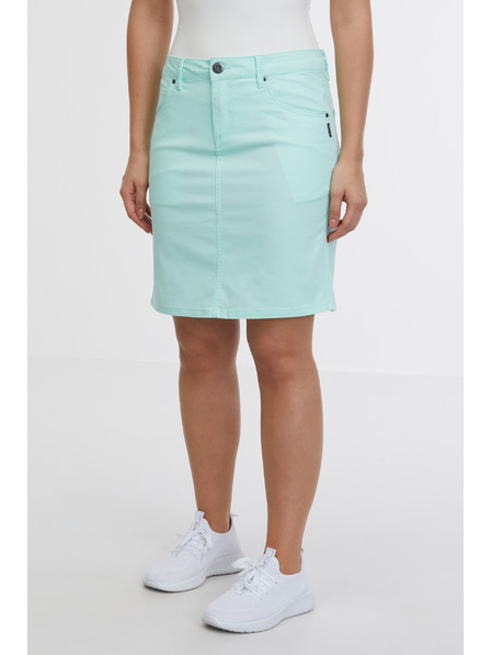 Sam 73 Türkisfarbener Damen-Denim-Rock SAM 73 Belén