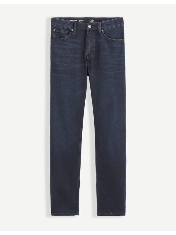 Celio Dunkelblaue Herren Celio C15 Straight Fit Jeans