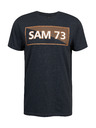 Sam 73 Dunkelgraues Herren-T-Shirt SAM 73 Fenri