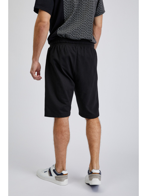 Sam 73 Schwarze Herren-Sweatpants SAM73 Euklas