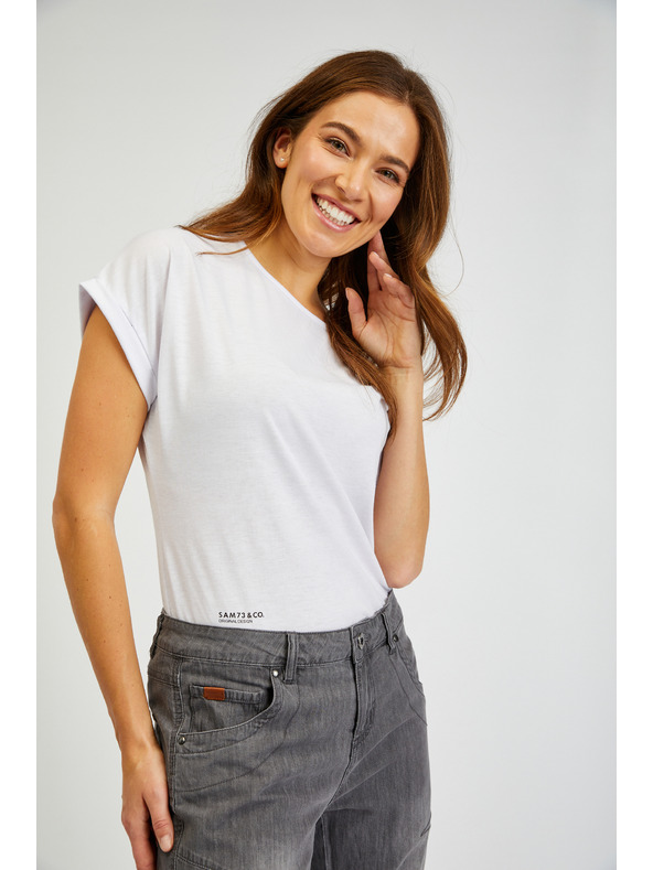 Sam 73 Graue dreiviertel Jeans für Frauen SAM73 Orion
