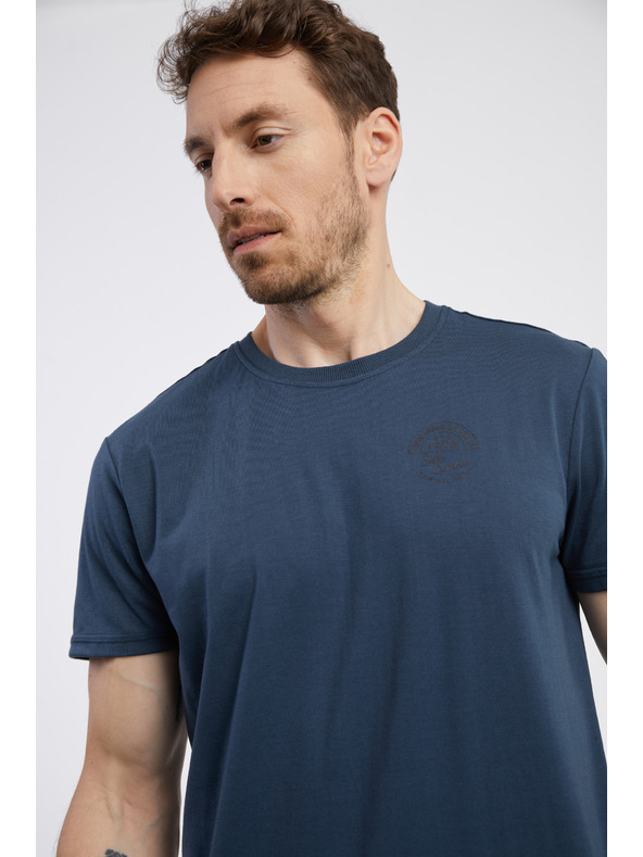 Sam 73 Dunkelblaues Herren-T-Shirt SAM 73 Diego