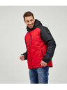 Sam 73 Schwarz-rote Herren-Winterjacke Sam 73