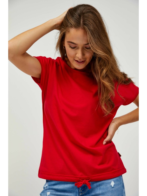 Sam 73 Rotes Damen-T-Shirt SAM 73 Kaufi