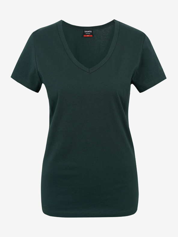 Sam 73 Dunkelgrünes Damen-T-Shirt SAM 73 Una