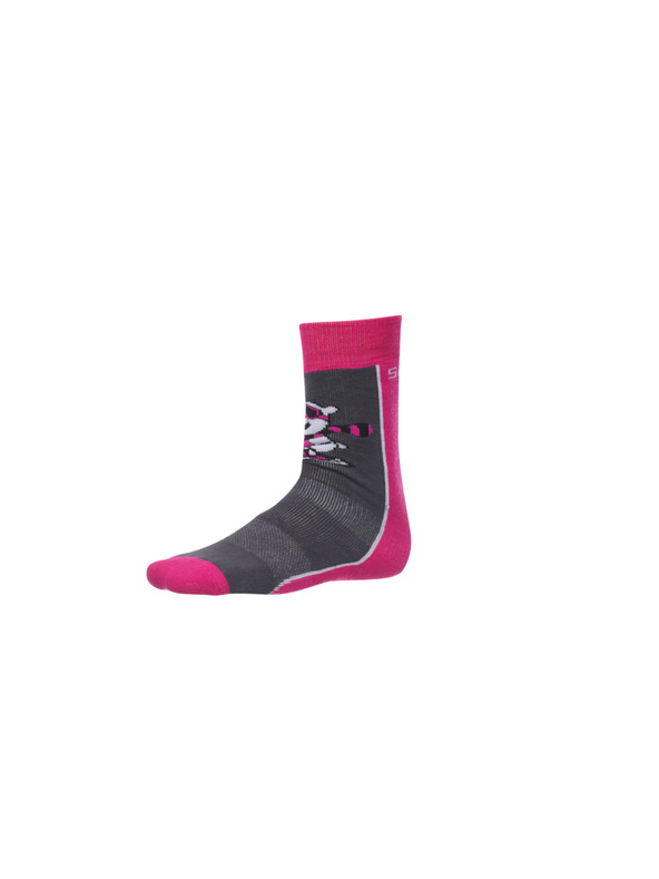 Sam 73 Rosa-graue Socken für Mädchen SAM 73 Matanuska