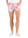 Sam 73 Rosa gemusterte Damen-Shorts SAM 73