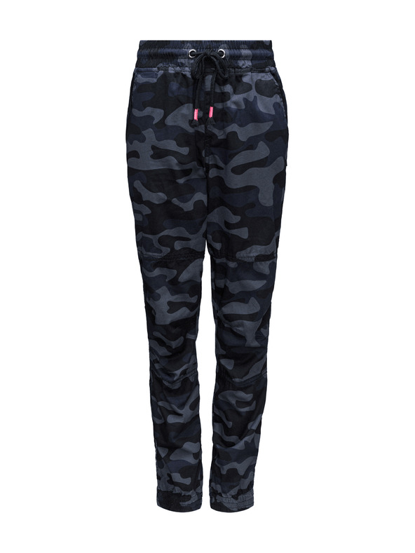 Sam 73 Dunkelblaue Camouflage-Hose für Mädchen SAM 73