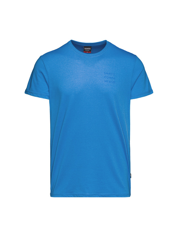 Sam 73 Blaues Herren-T-Shirt SAM 73