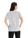 Sam 73 Graues Damen-T-Shirt mit SAM 73-Aufdruck