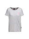 Sam 73 Graues Damen-T-Shirt mit SAM 73-Aufdruck
