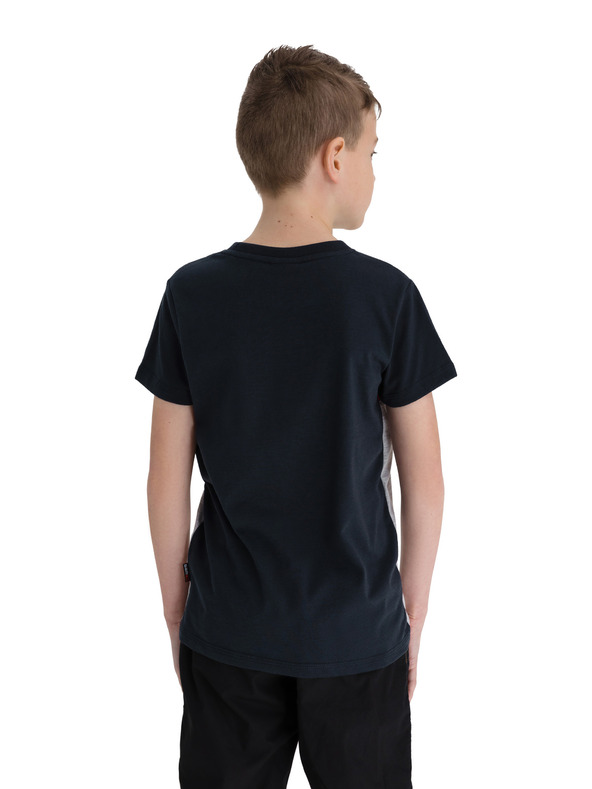 Sam 73 Graues und blaues Jungen-T-Shirt mit SAM 73
