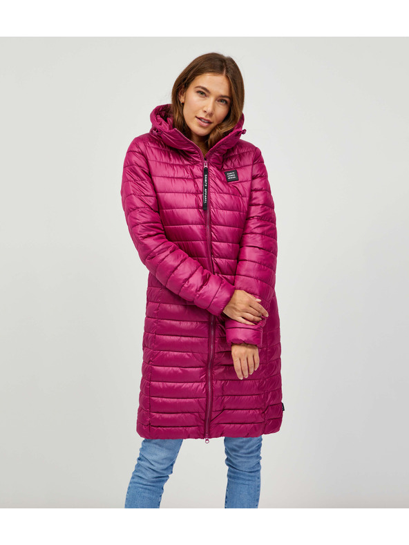 Sam 73 Dunkelrosa Damen-Steppmantel Sam 73