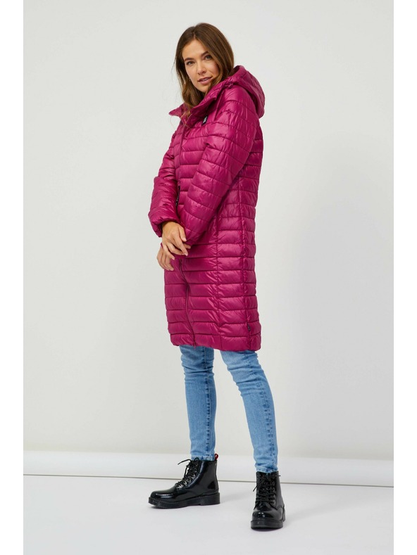 Sam 73 Dunkelrosa Damen-Steppmantel Sam 73