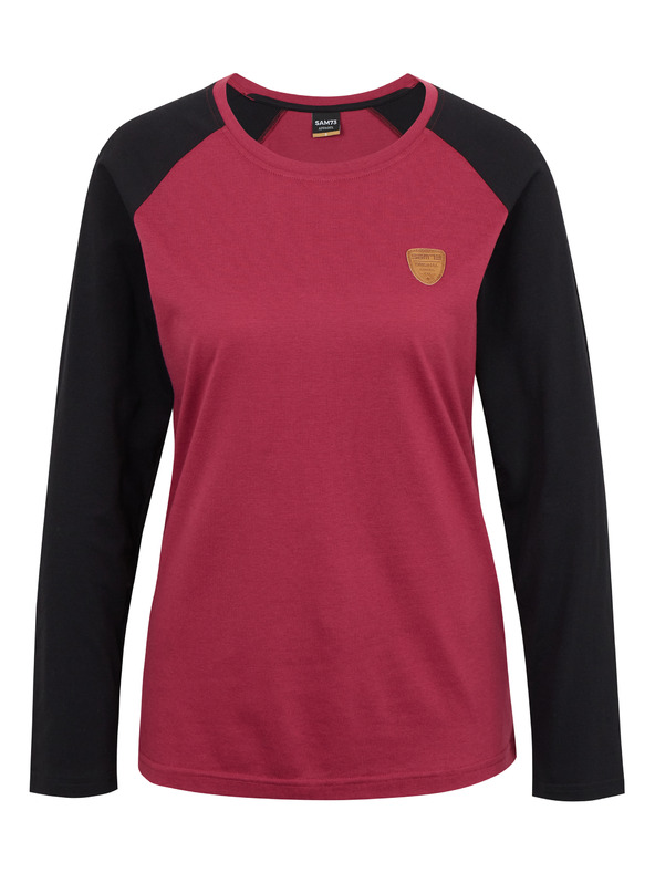 Sam 73 Schwarz-rosa Damen-T-Shirt SAM 73