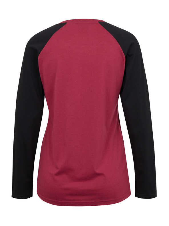 Sam 73 Schwarz-rosa Damen-T-Shirt SAM 73