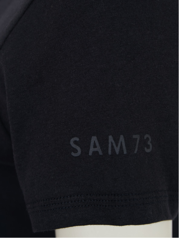 Sam 73 Dunkelblaues Damen-T-Shirt SAM 73 Una