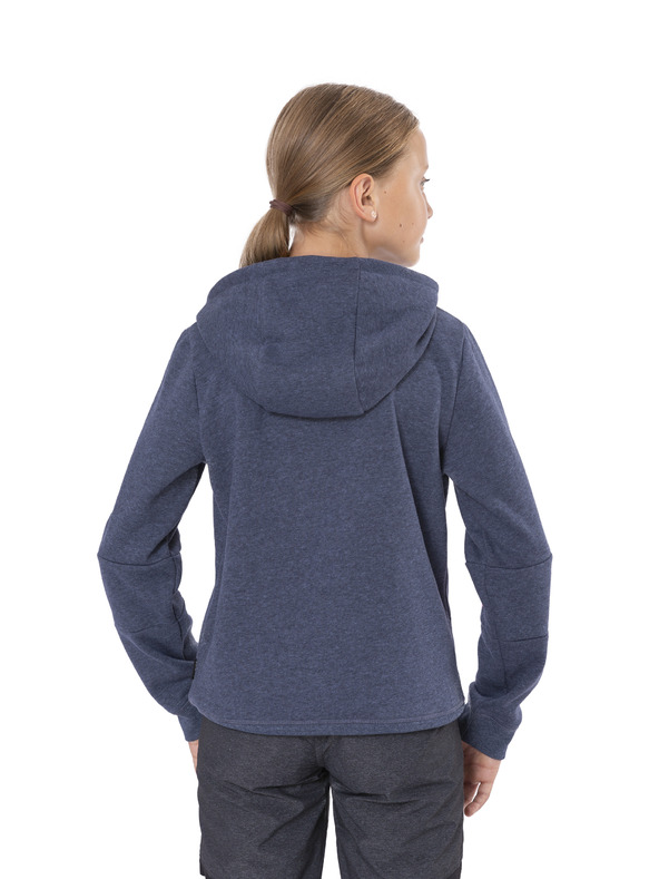 Sam 73 Dunkelblaues bedrucktes Sweatshirt für Mädchen SAM 73