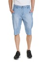 Sam 73 Blaue Denim-Shorts für Herren SAM 73 Kieran