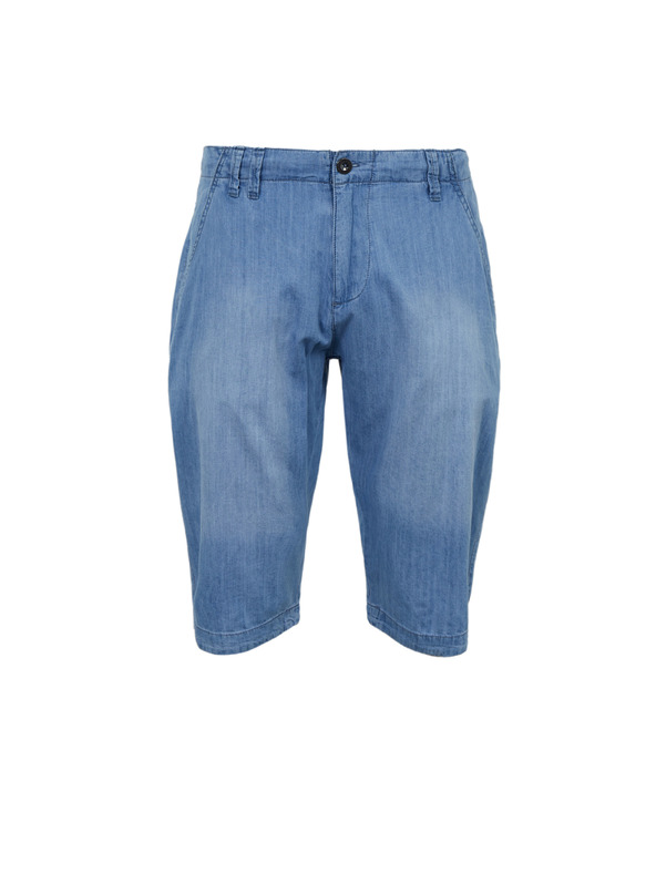 Sam 73 Blaue Denim-Shorts für Herren SAM 73 Kieran