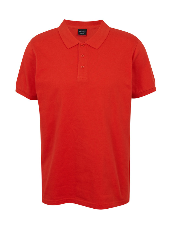 Sam 73 Rotes Herren-Poloshirt SAM 73 Henry