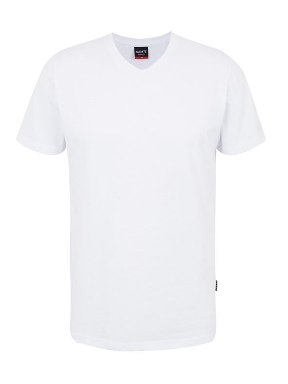 Sam 73 Weißes Herren-T-Shirt SAM 73 Leonard