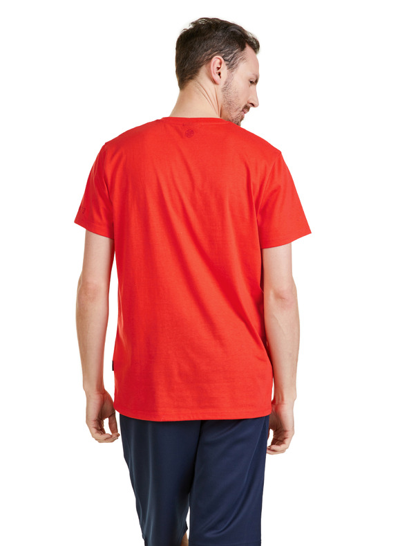 Sam 73 Rotes Herren-T-Shirt SAM 73 Leonard