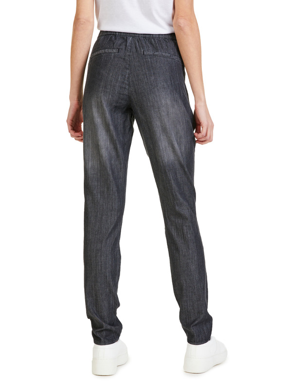 Sam 73 Dunkelgraue Straight Fit-Jeans für Damen SAM 73 Melinda