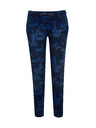 Sam 73 Dunkelblaue gemusterte Damen-Sweatpants SAM 73 Ivy
