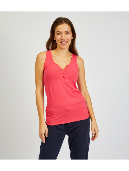 Sam 73 Dunkelrosa Damen-Basic-Tank-Top SAM 73 India
