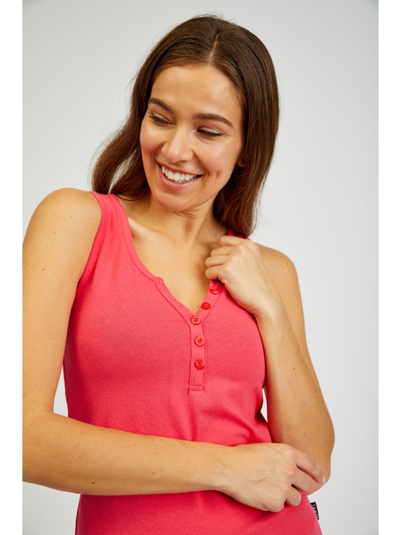 Sam 73 Dunkelrosa Damen-Basic-Tank-Top SAM 73 India