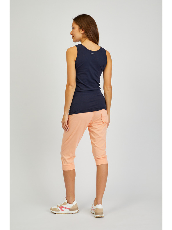 Sam 73 Dunkelblaues Damen-Basic-Tank-Top SAM 73 India