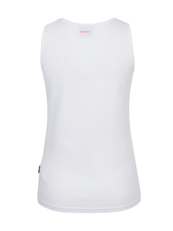Sam 73 Weißes Damen-Tank-Top SAM 73 Simone