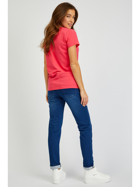 Sam 73 Dunkelrosa Damen-T-Shirt SAM 73 Bethany