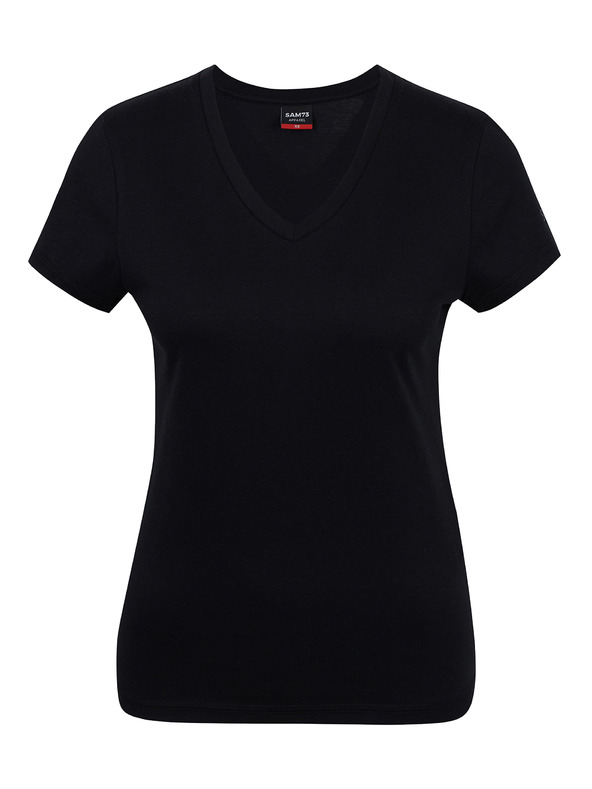 Sam 73 Schwarzes Damen-T-Shirt SAM 73 Claudia