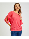 Sam 73 Dunkelrosa Damen-T-Shirt SAM 73 Vivian