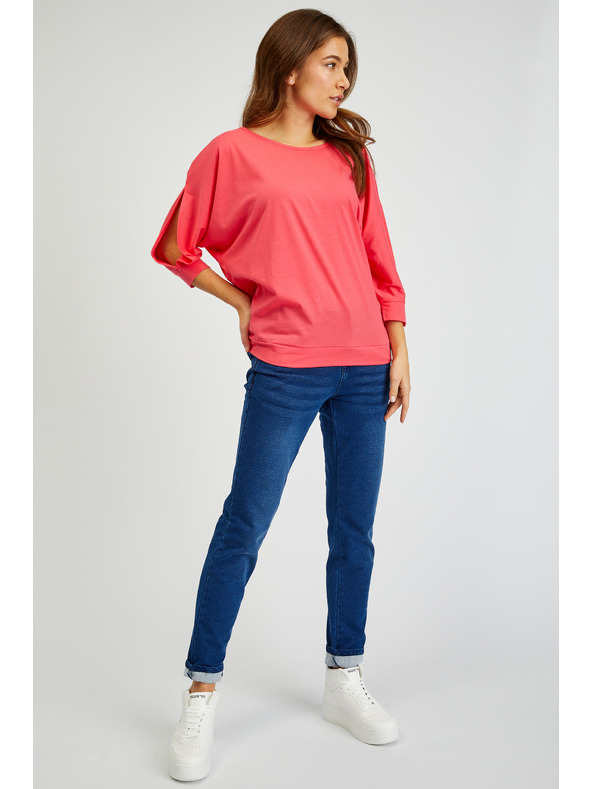 Sam 73 Dunkelrosa Damen-T-Shirt SAM 73 Vivian