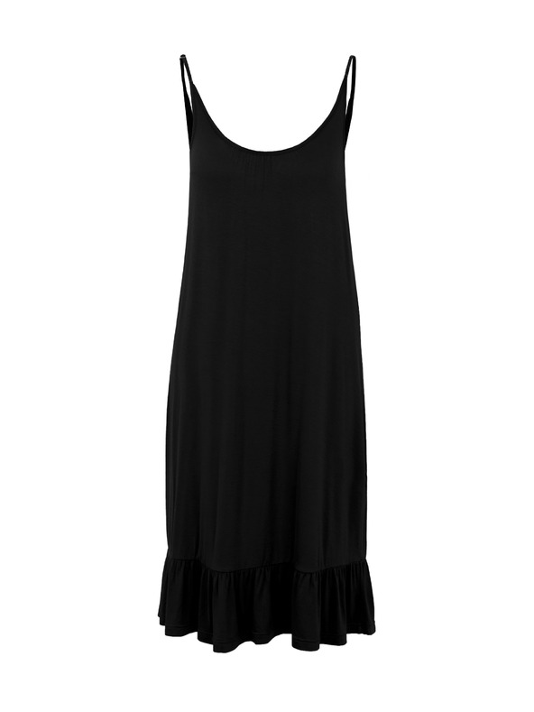 Sam 73 Schwarzes trägerloses Damenkleid SAM 73 Alla